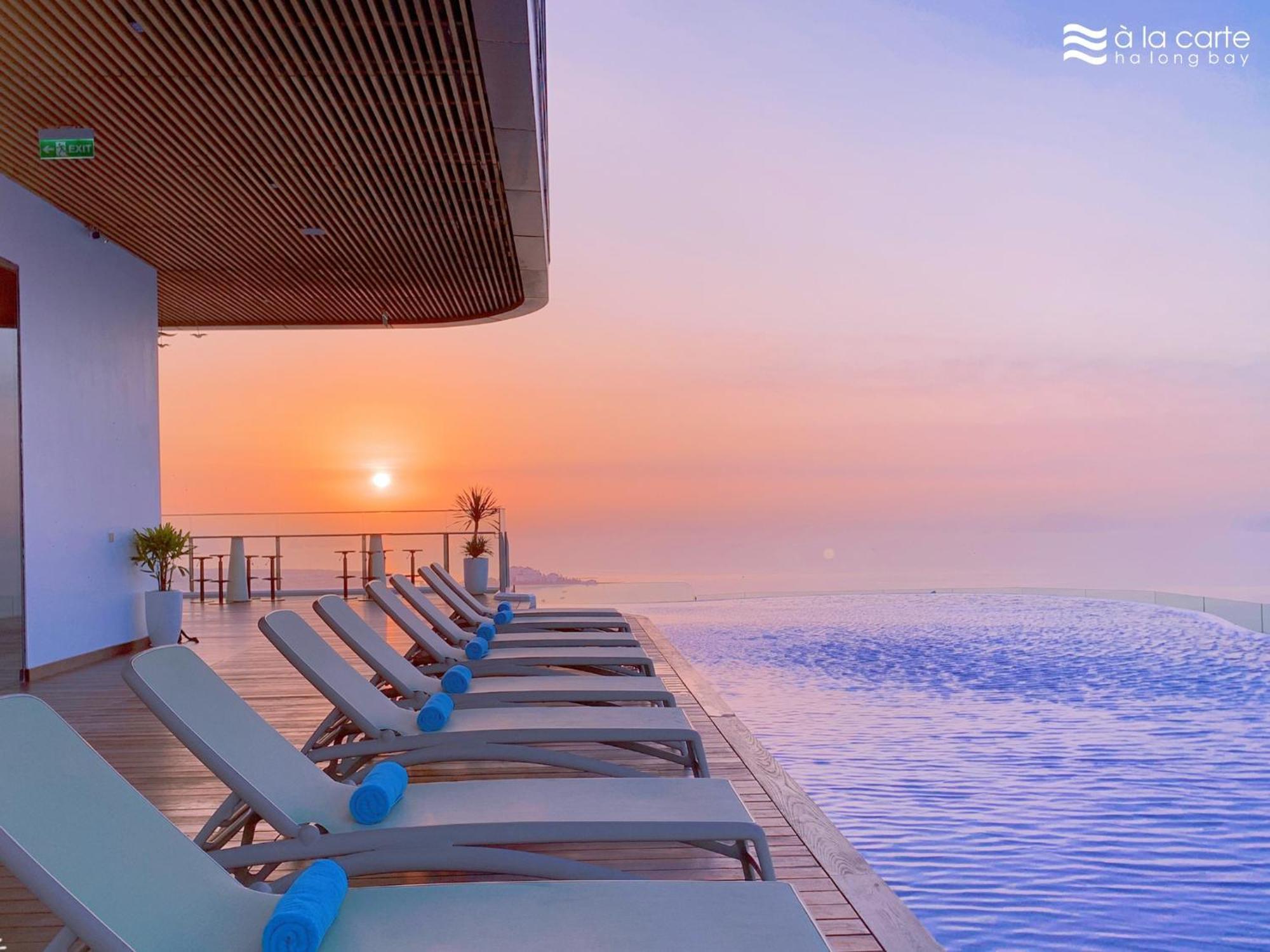 A La Carte Ha Long Apartment By The Beach Buitenkant foto