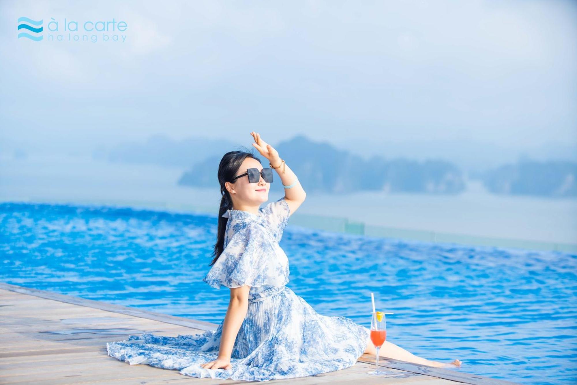 A La Carte Ha Long Apartment By The Beach Buitenkant foto