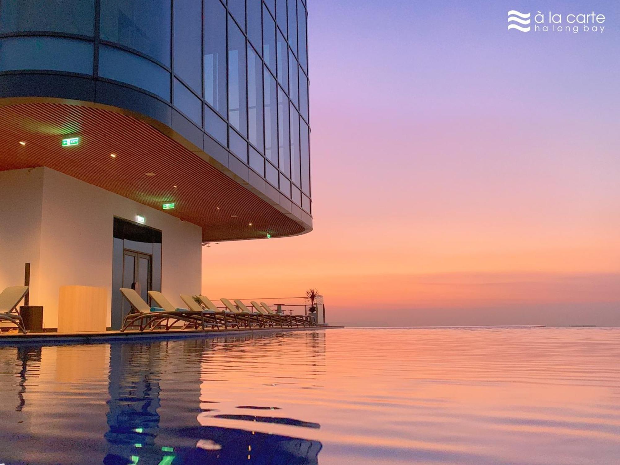 A La Carte Ha Long Apartment By The Beach Buitenkant foto